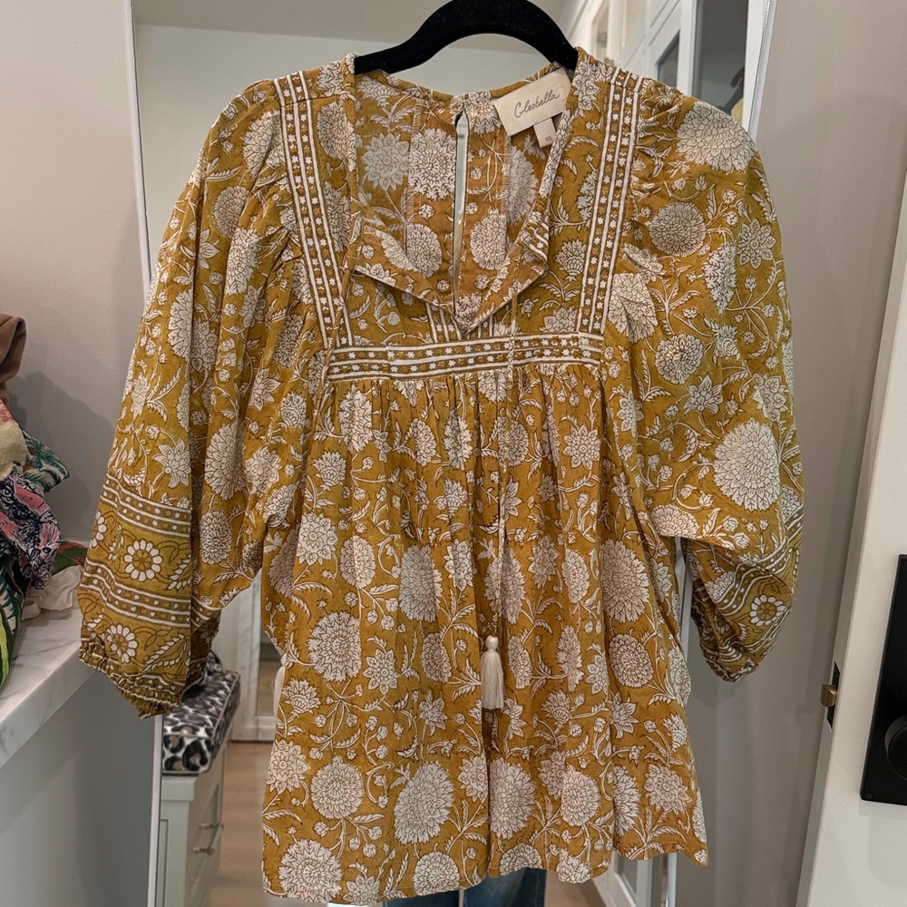 Cleobella Floral Blouse